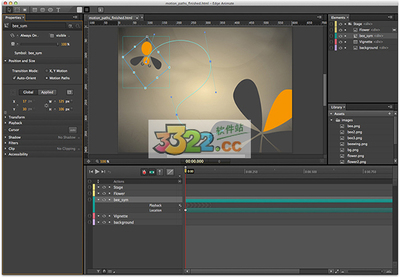 Animate CC 2017 Mac版 游戲軟件設(shè)計制作的強大工具